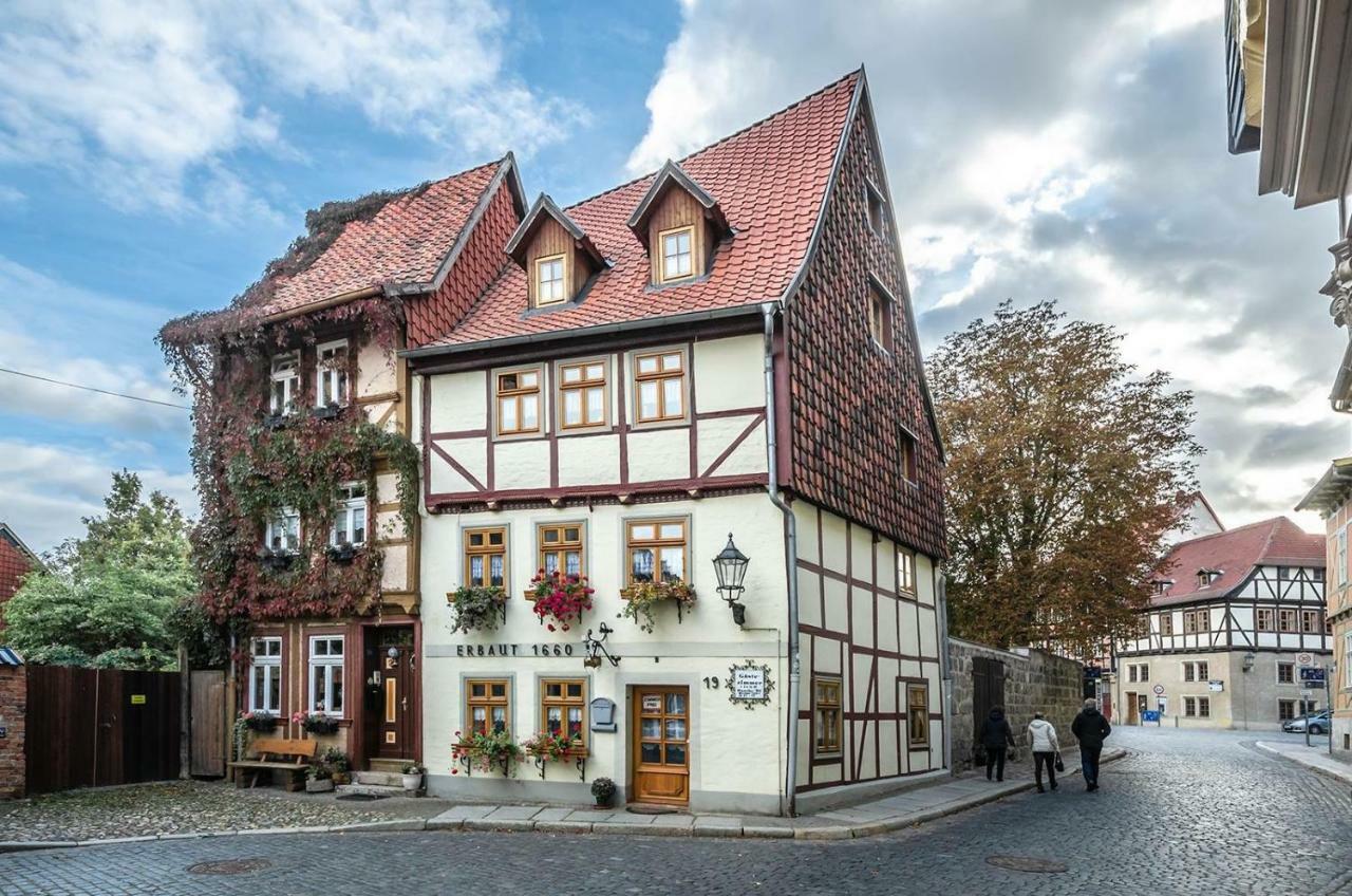 Ferienwohnungen An Der Blasiikirche Quedlinburg Exterior foto