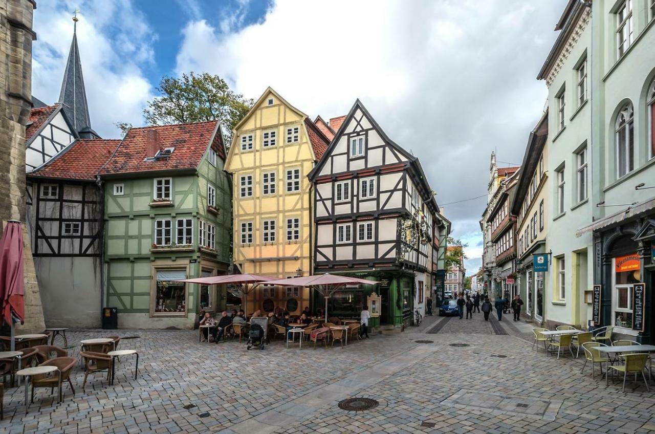 Ferienwohnungen An Der Blasiikirche Quedlinburg Exterior foto